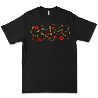 Black rosses and keys Premium Tee - AdoDesignShop