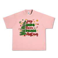 Salmon joy hope love peace christmas Urban Heavy Tee - MaliasSmallBusiness