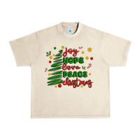Sandshell joy hope love peace christmas Urban Heavy Tee - MaliasSmallBusiness