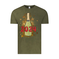 Vintage Olive sparkly champagne Vintage Tee - MaliasSmallBusiness