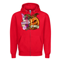 Sorta Sweet Sorta Spooky Zipper Hoodie | Teevron