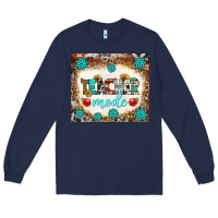 Navy teacher mode tumbler Long Sleeve Tee - BundleAndBundleShop
