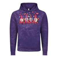 Cloud Purple love gnomes valentine's day Vintage Hoodie - MaliasSmallBusiness