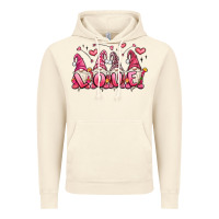 Vintage Artic love gnomes valentine's day Vintage Hoodie - MaliasSmallBusiness