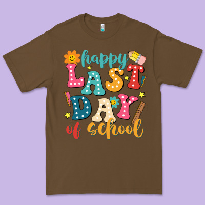 Happy Last Day Of School Premium Tee Designed By Jahusdesignshop