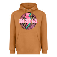 Meerkat Mama leopard background Mother's Day Heavyweight Hoodie - CowGirlArtShop
