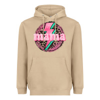 Mushroom Mama leopard background Mother's Day Heavyweight Hoodie - CowGirlArtShop