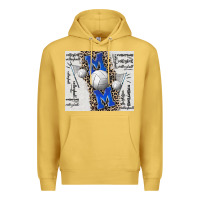 Antique Gold volleyball mom blue mother's day Premium Hoodie - CowGirlArtShop