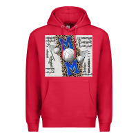 Cardinal volleyball mom blue mother's day Premium Hoodie - CowGirlArtShop