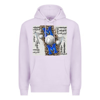 Lilac volleyball mom blue mother's day Premium Hoodie - CowGirlArtShop