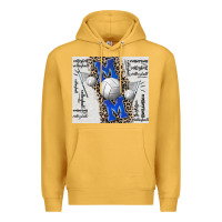 Mustard volleyball mom blue mother's day Premium Hoodie - CowGirlArtShop