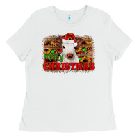 White merry christmas Ladies Tee - JahusDesignShop