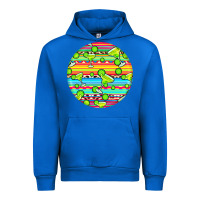 Cobalt hispanic heritage month round earrings 3 Urban Hoodie - BundleAndBundleShop