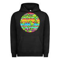Pigment Black hispanic heritage month round earrings 3 Urban Hoodie - BundleAndBundleShop