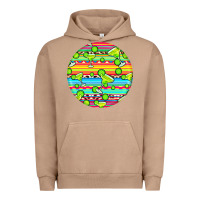 Pigment Burro hispanic heritage month round earrings 3 Urban Hoodie - BundleAndBundleShop
