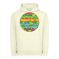 Pigment Pistachio hispanic heritage month round earrings 3 Urban Hoodie - BundleAndBundleShop