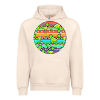 Sandshell hispanic heritage month round earrings 3 Urban Hoodie - BundleAndBundleShop