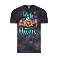 Cloud Black wife mom nurse Vintage Tee - JahusDesignShop