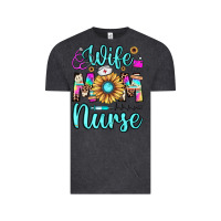 Vintage Black wife mom nurse Vintage Tee - JahusDesignShop
