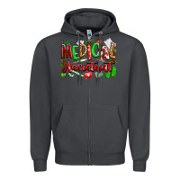 Smoke christmas medical assistant Zipper Hoodie - texasbilliewilder