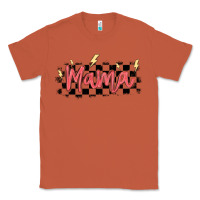 Copper checkered mama Classic Tee - MaliasSmallBusiness