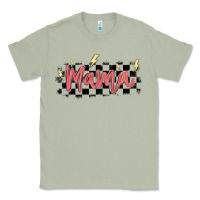 Matcha checkered mama Classic Tee - MaliasSmallBusiness