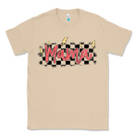 Mushroom checkered mama Classic Tee - MaliasSmallBusiness