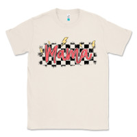 Natural checkered mama Classic Tee - MaliasSmallBusiness