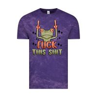 Cloud Purple fuck this shit Vintage Tee - MaliasSmallBusiness