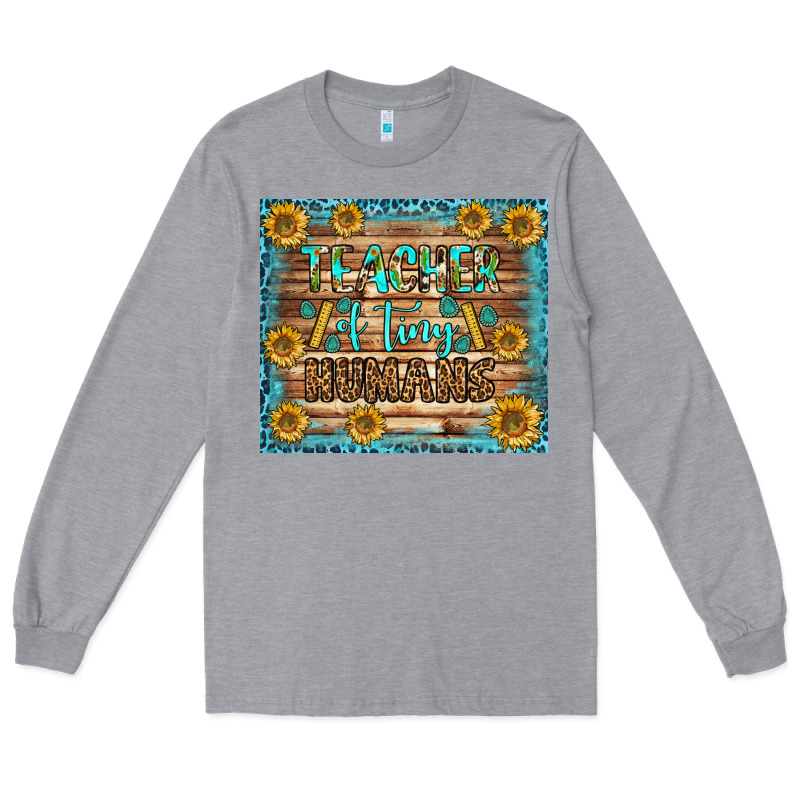 Teacher Of Tiny Humans Tumbler Long Sleeve Tee by BundleAndBundleShop | Teevron