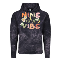 Cloud Black nine is a vibe Vintage Hoodie - MaliasSmallBusiness