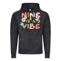 Nine Is A Vibe Vintage Hoodie | Teevron