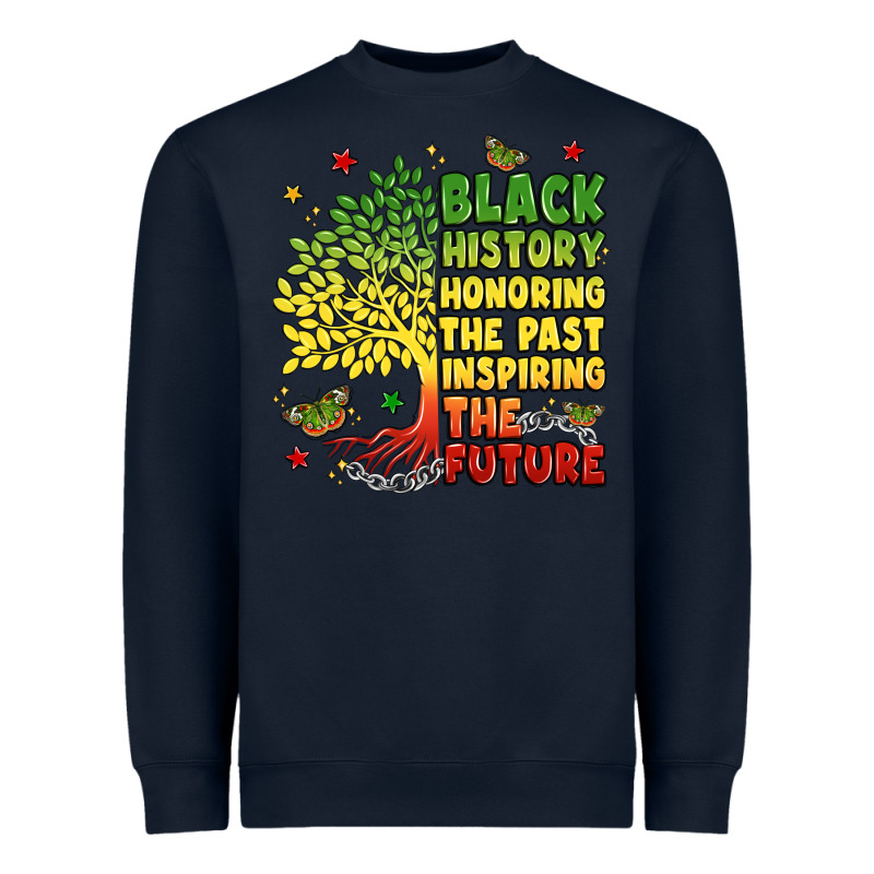 Title Black History Celebration Heavyweight Sweatshirt by LillyAllenDesigns | Teevron