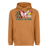 Meerkat Peace love teach Heavyweight Hoodie - CowGirlArtShop