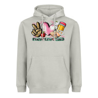Moon Dust Peace love teach Heavyweight Hoodie - CowGirlArtShop