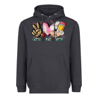 Smoke Peace love teach Heavyweight Hoodie - CowGirlArtShop