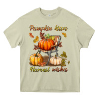 Mossy pumpkin kisses harvest wishes Heavy Core Tee - BundleAndBundleShop