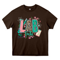 Chocolate Brown lab tech Heavy Core Tee - AdoDesignShop