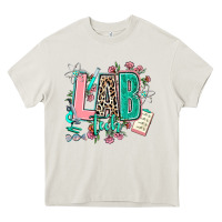 Cream lab tech Heavy Core Tee - AdoDesignShop