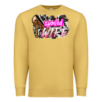 Antique Gold Spoiled wife Mother's Day Premium Sweatshirt - HowdyJamesFarm