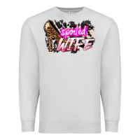 Dove Grey Spoiled wife Mother's Day Premium Sweatshirt - HowdyJamesFarm
