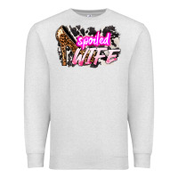 Oatmeal Heather Spoiled wife Mother's Day Premium Sweatshirt - HowdyJamesFarm