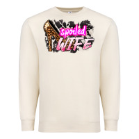Sandshell Spoiled wife Mother's Day Premium Sweatshirt - HowdyJamesFarm