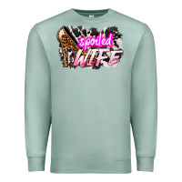 Seafoam Spoiled wife Mother's Day Premium Sweatshirt - HowdyJamesFarm