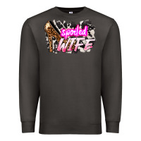 Smoke Spoiled wife Mother's Day Premium Sweatshirt - HowdyJamesFarm