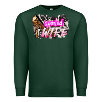 Sports Green Spoiled wife Mother's Day Premium Sweatshirt - HowdyJamesFarm