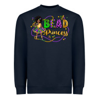 Navy bead princess mardi gras Heavyweight Sweatshirt - LillyAllenDesigns