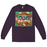 Plum teacher vibes tumbler Long Sleeve Tee - BundleAndBundleShop