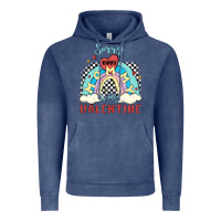 Vintage Denim sorry boys mommy is valentine Vintage Hoodie - MaliasSmallBusiness