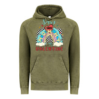 Vintage Olive sorry boys mommy is valentine Vintage Hoodie - MaliasSmallBusiness